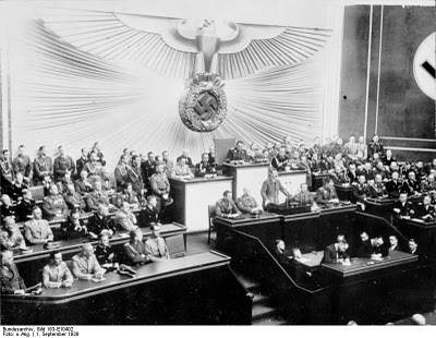Adolf Hitler Reichstag speech